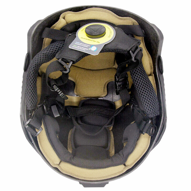 Capacete tático de combate ao ar livre WENDY Almofada de espuma com memória interna Tapete protetor