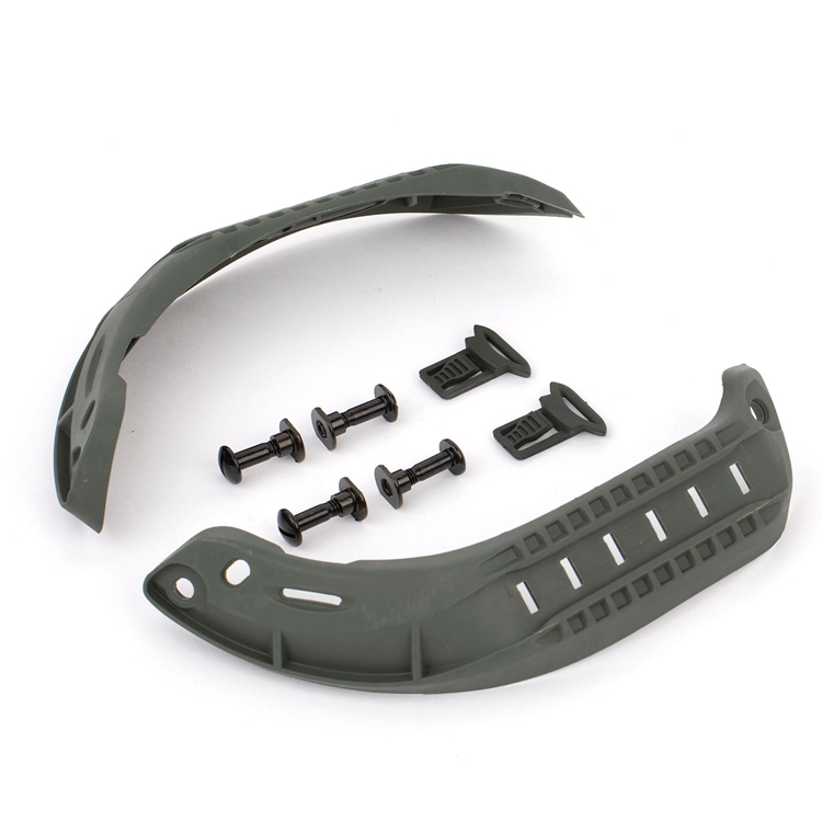 Kit de trilho lateral para capacete MICH 2000 2001,