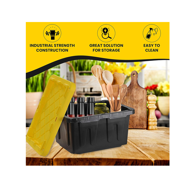 Caixa de armazenamento de 5 galões Caixa de armazenamento resistente