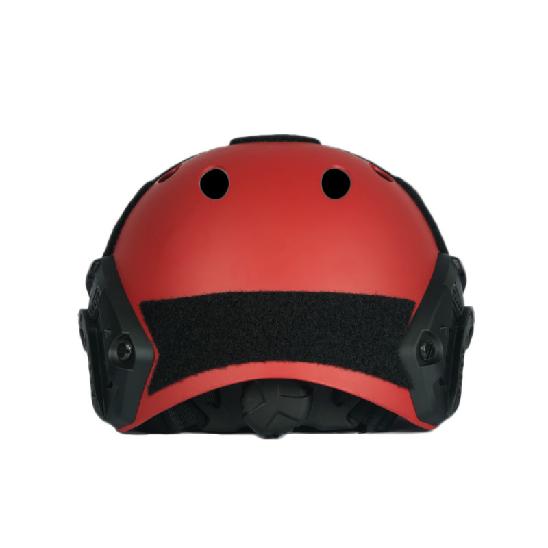 Capacete tático de resgate RED FAST PJ COM SISTEMA DE AJUSTE INTERNO OPS