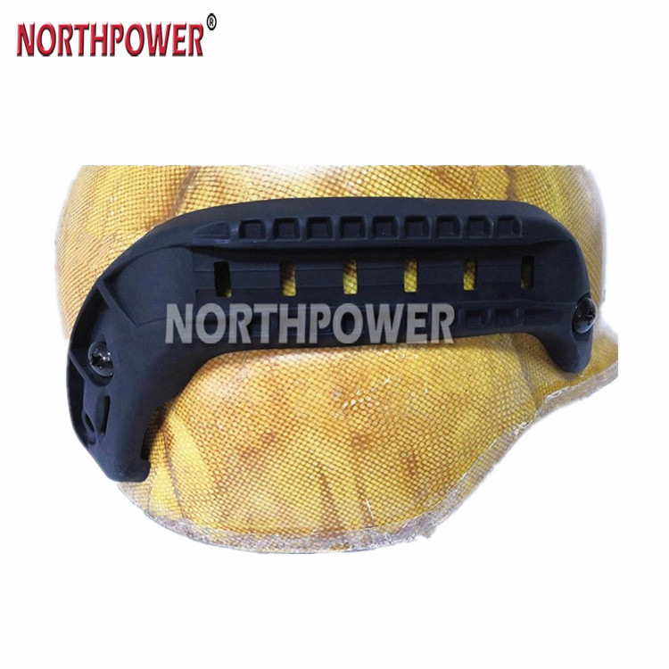 Trilhos laterais do capacete PASGT M88 