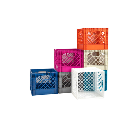 Caixa plástica para garrafa de leite de 16 quartos