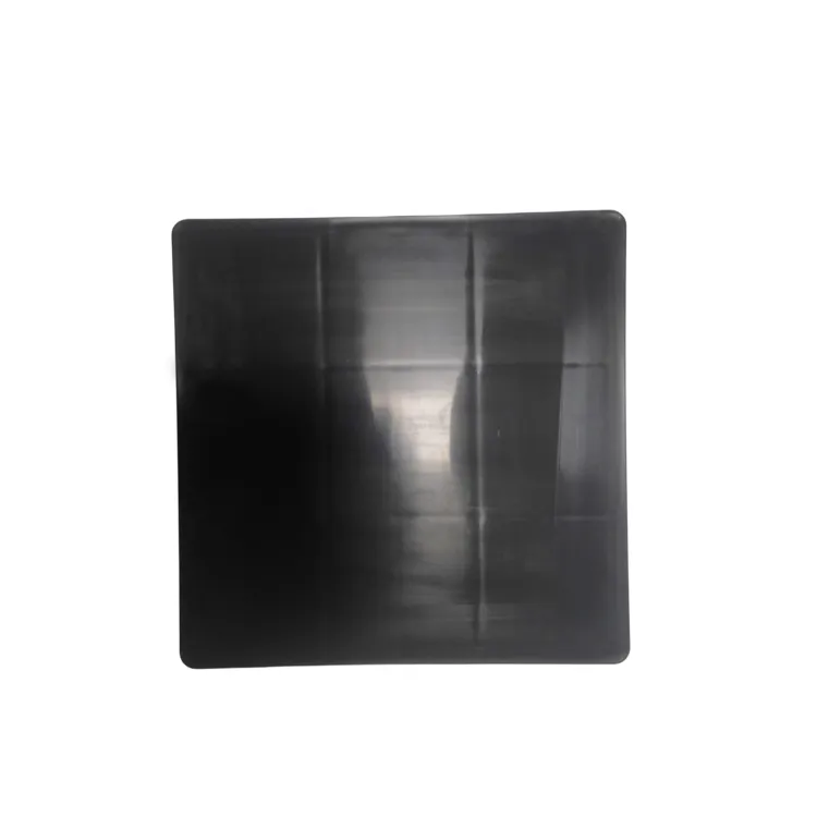 Tampa de plástico para caixa quadrada de leite dobrável de 16 quartos