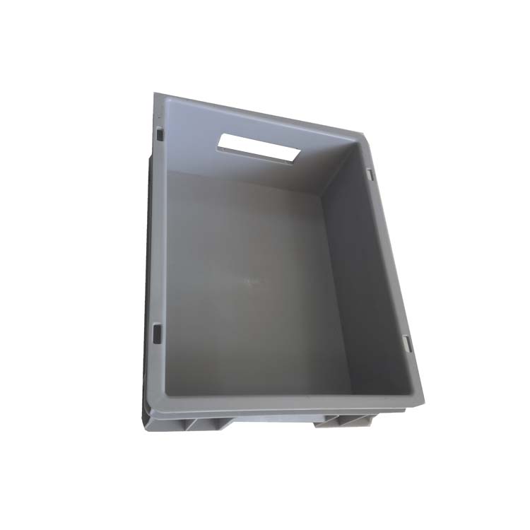 Caixa empilhável de plástico durável da UE