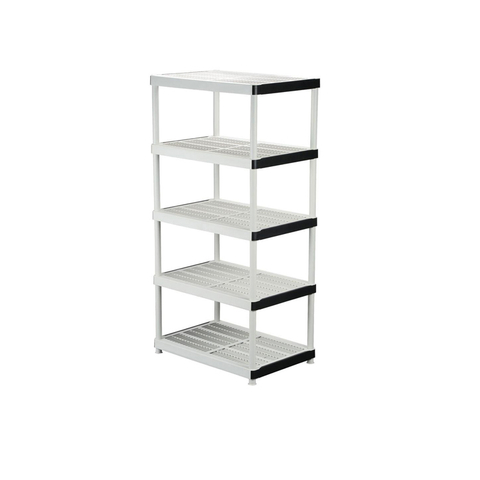 Prateleira plástica resistente do shelving do armazenamento da série 5 da polegada de HD 36X24 polegadas