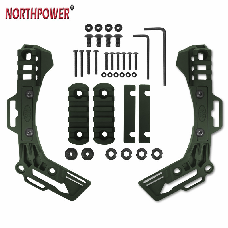 Trilho lateral guia de capacete WENDY BUMP