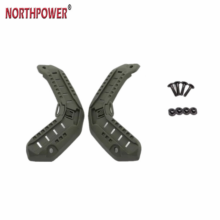 Trilho lateral para capacete balístico IBH