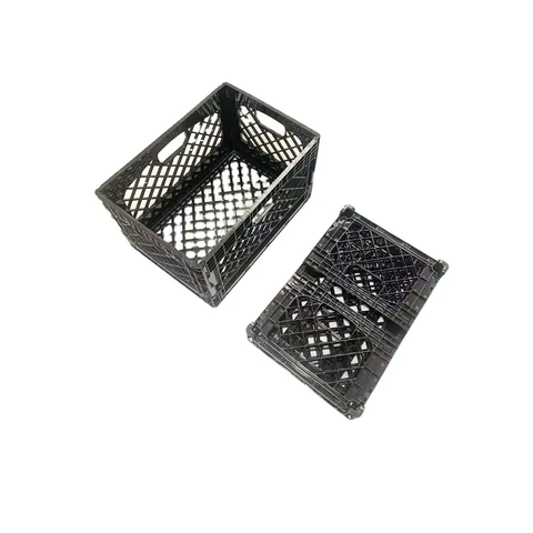 Caixa de leite dobrável de plástico dobrável de 24 quartos