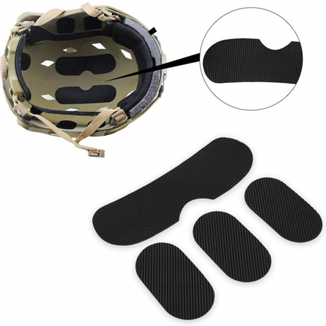Almofadas para capacete de caça à prova de balas RÁPIDO da Polícia do Exército Almofadas protetoras para capacetes de caça