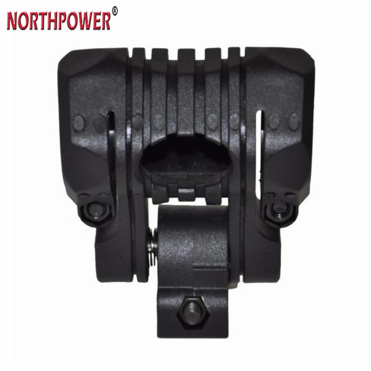 25,4 mm 180 graus, ajuste de ângulo, lanterna, suporte para capacete, clipe para montagem em trilho, grampo Picatinny, trilho de 21 mm