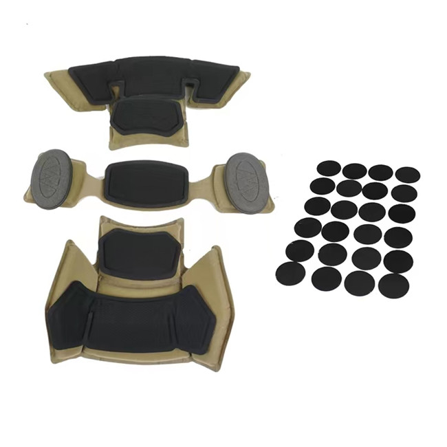 Capacete tático de combate ao ar livre WENDY Almofada de espuma com memória interna Tapete protetor