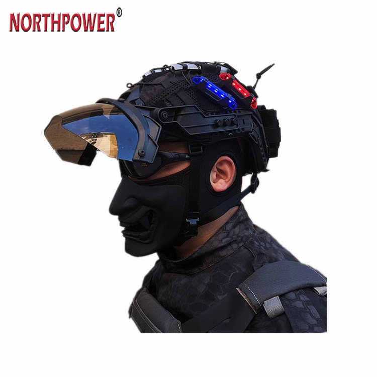 Capacete ajustável óculos de proteção airsoft paintball capacete rápido à prova de vento anti nevoeiro cs wargame proteção viseira