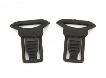 Clipes giratórios para óculos de capacete tático