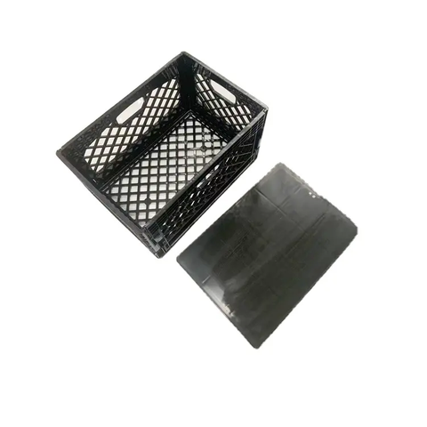 Caixa de leite dobrável de plástico dobrável de 24 quart com tampa