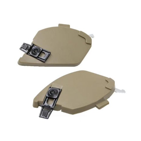 Capacete tático Airsoft Wendy Capas laterais para proteção auricular