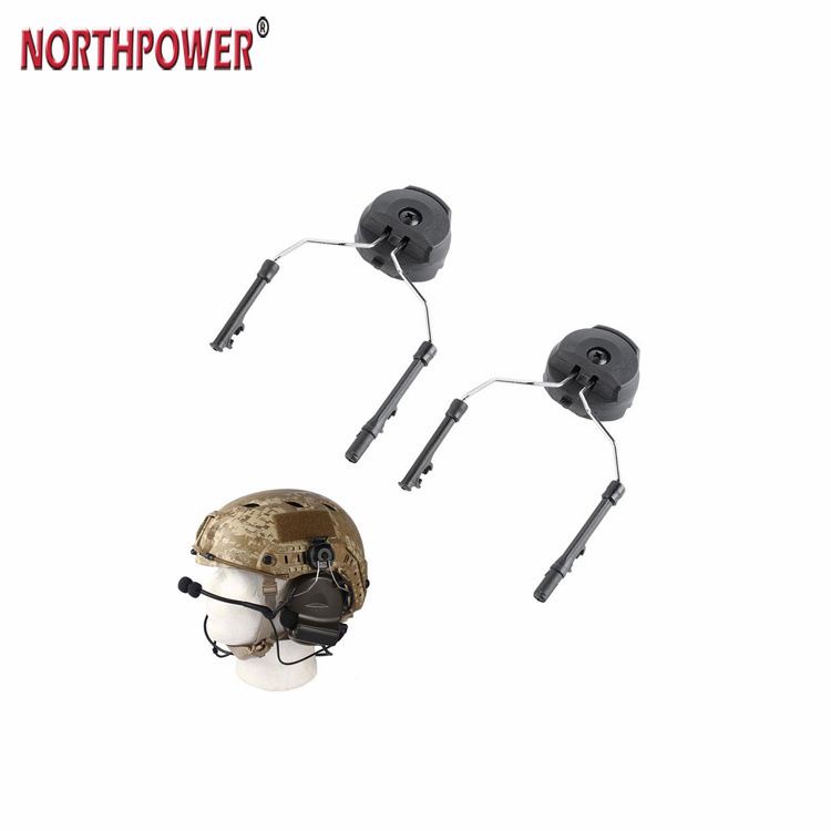 Suporte para fone de ouvido com suspensão em trilho para capacete MICH FAST ACH