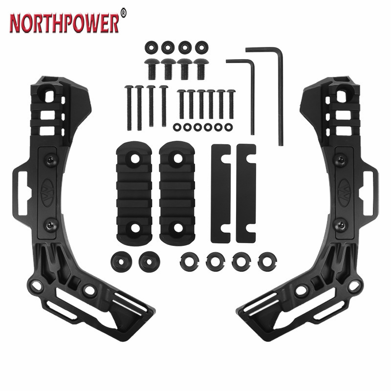 Trilho lateral guia de capacete WENDY BUMP