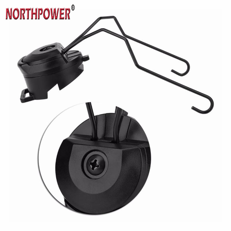 Suporte de fivela de fone de ouvido para capacete balístico FAST MICH ACH