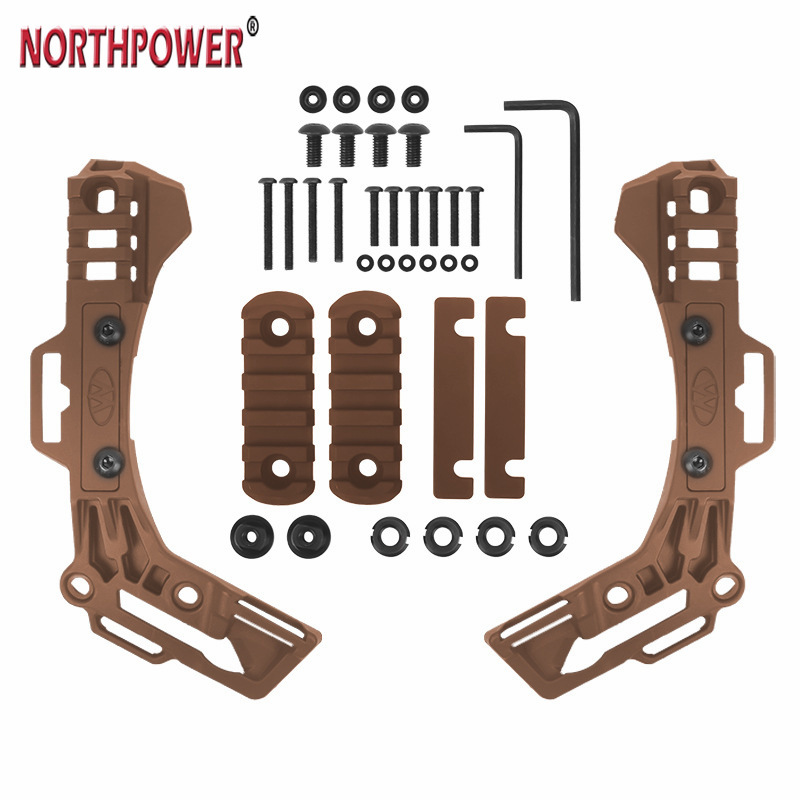 Trilho lateral guia de capacete WENDY BUMP