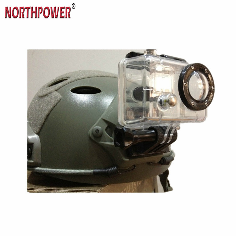 FAST ACH MICH Capacete balístico Montagem NVG Câmera flexível Hero 4s/4/3+3 Acessórios para câmera