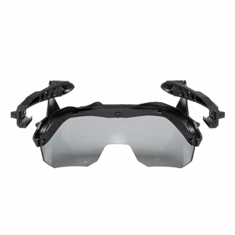 Óculos Rail Visor Flip Up Lente para Capacete Wendy