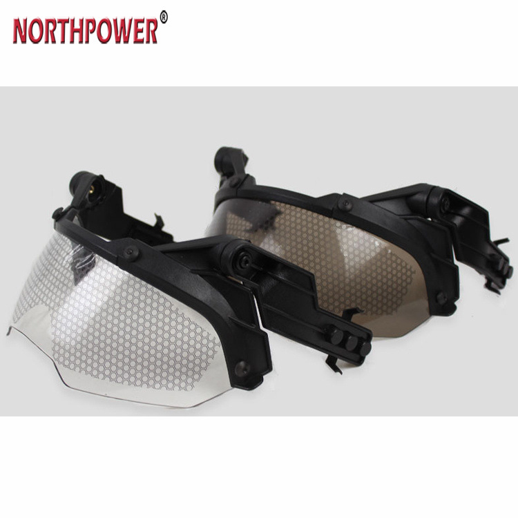 Capacete ajustável óculos de proteção airsoft paintball capacete rápido à prova de vento anti nevoeiro cs wargame proteção viseira