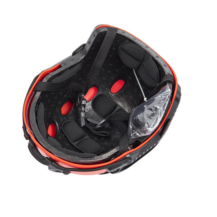 Capacete rápido de airsoft tático tipo PJ com montagem NVG e trilho lateral