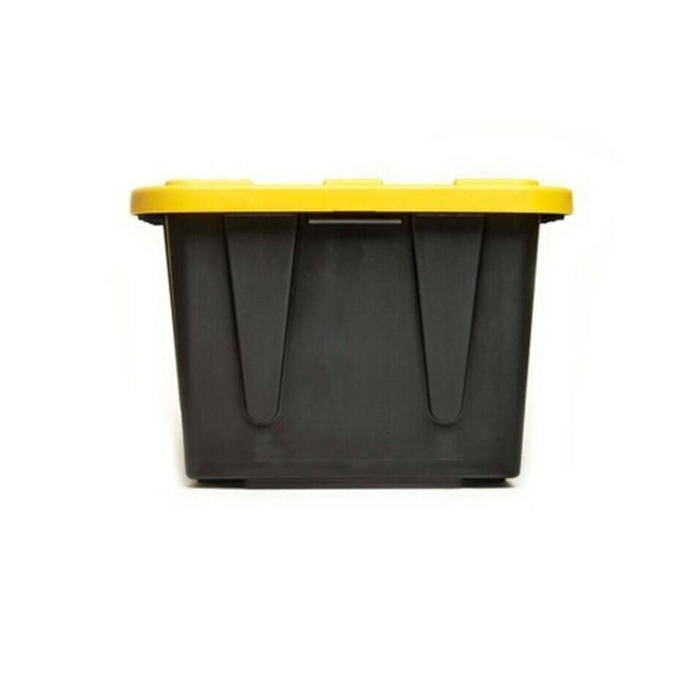 Caixa de armazenamento resistente de 27 galões para armazenamento BIN